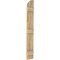 Ekena Millwork Americraft 2-Board (3 Batten) Wood Joined Board-n-Batten Shutters w/ Arch Top, ARW401BQ207X77UNH, PR ARW401BQ207X77UNH - alternate 6